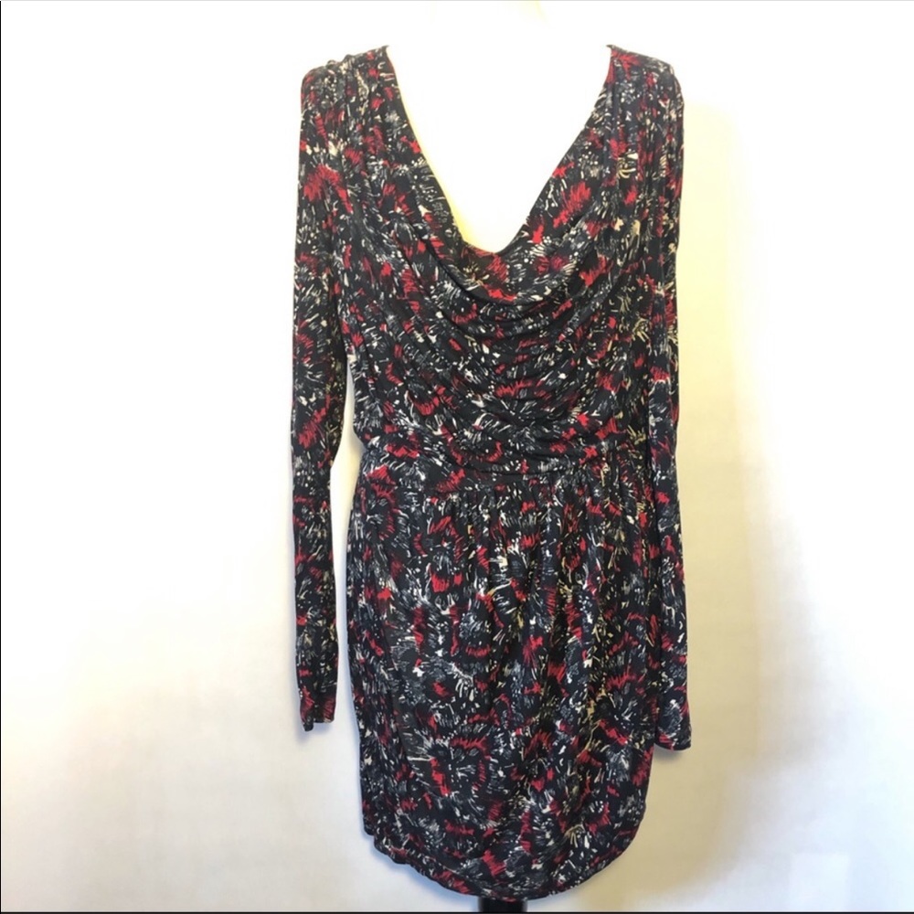 French Connection |Beautiful Faux Wrap Drape Dress